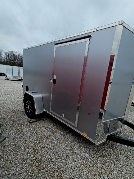 New 2026 Cargo Express EX DLX 5' x 10' 3K Idler Double Rear Door Enclosed Cargo Trailer