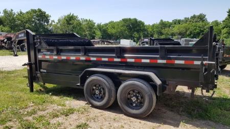 New 2026 Sure-Trac 82x14 Gooseneck Telescopic Dump Trailer 14K