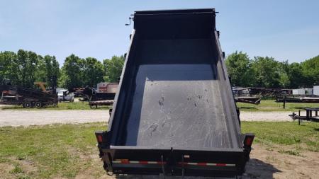 New 2026 Sure-Trac 82x14 Gooseneck Telescopic Dump Trailer 14K