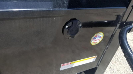 New 2025 Sure-Trac 82x14 Gooseneck Telescopic Dump Trailer 14k