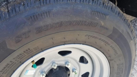 New 2025 Sure-Trac 82x14 Gooseneck Telescopic Dump Trailer 14k