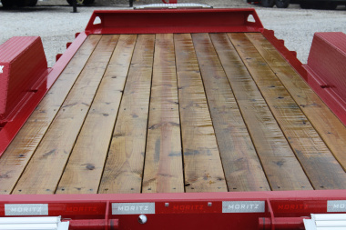 New 2025 Moritz ELBH 7' x 20' Low Pro - Aluminum Ramps - Equipment Trailer - 16000# GVW