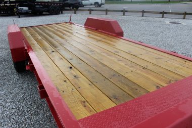 New 2025 Moritz ELBH 7' x 20' Low Pro - Aluminum Ramps - Equipment Trailer - 16000# GVW