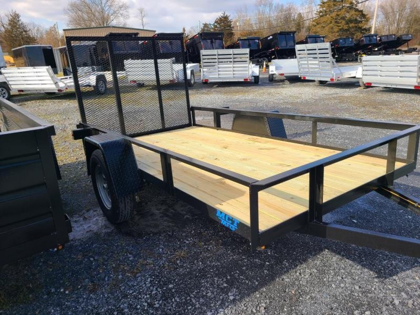 New 2026 MCT MFG 6'4"x10' Landscape Trailer Utility Trailer