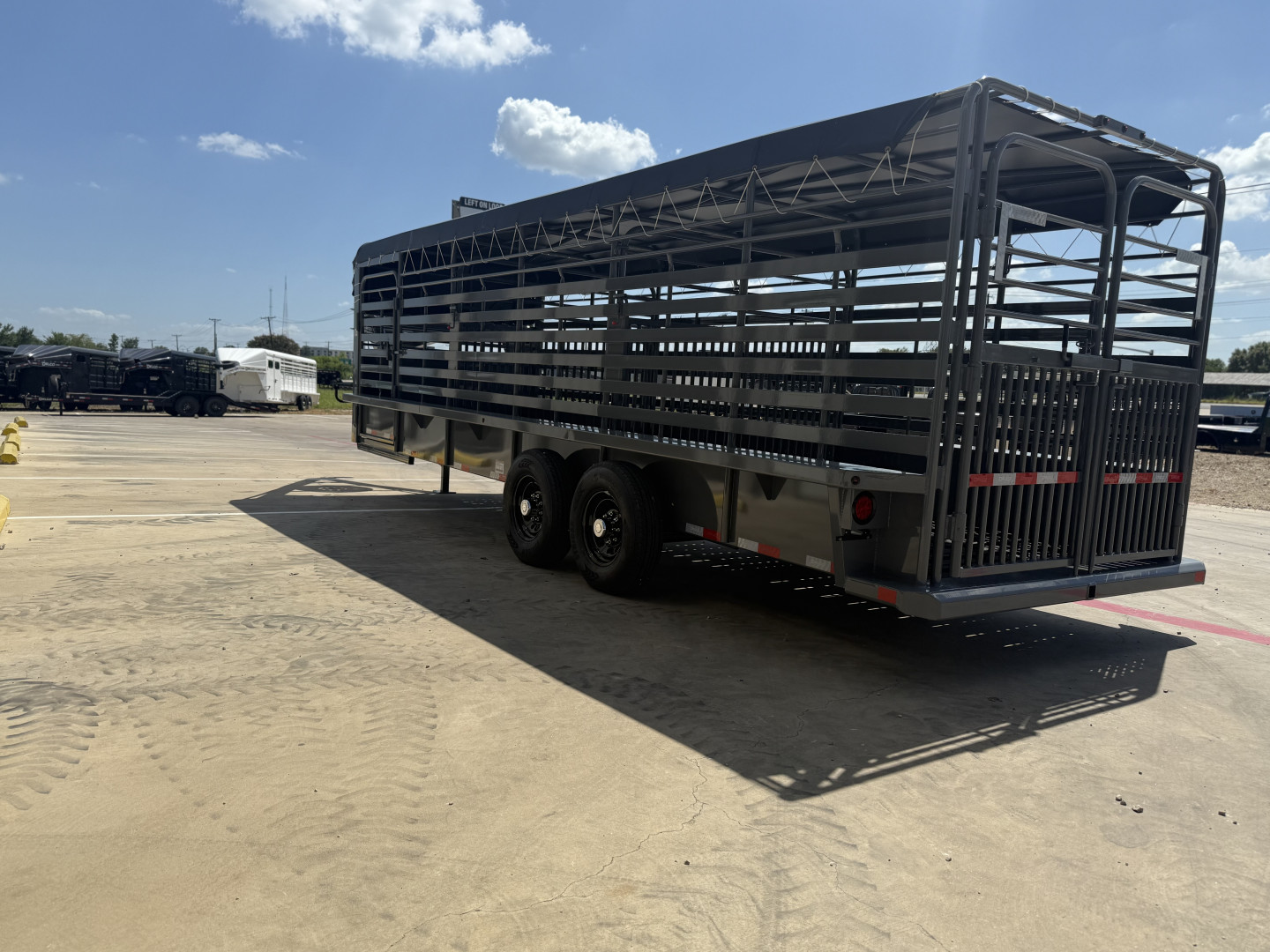 New 2026 Delco Trailers B824 Stock / Stock Combo Trailer 41202