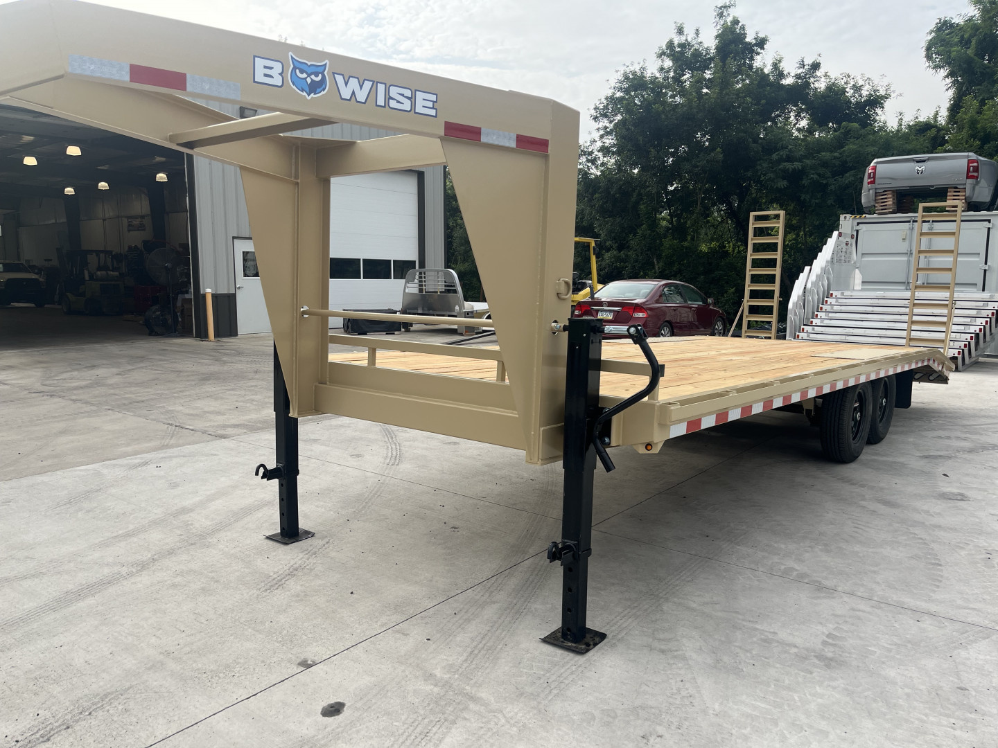 New 2026 BWISE EHD14 102x24 14K Deckover Gooseneck Other