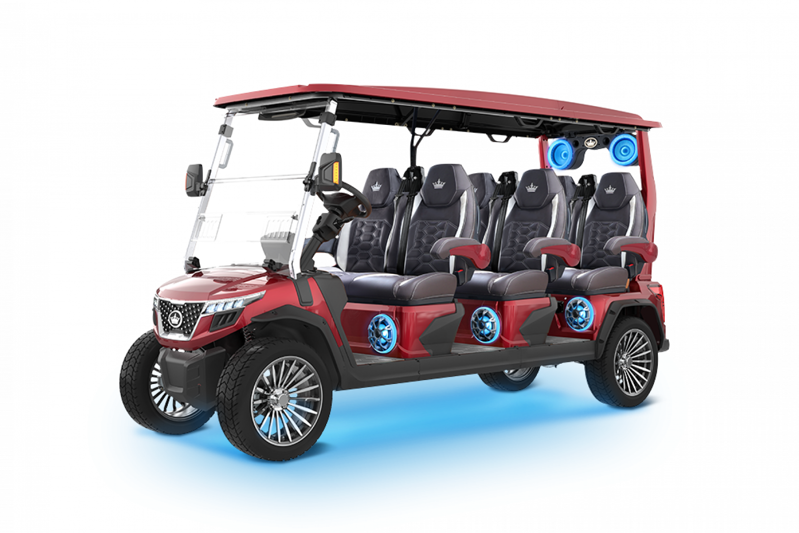New 2025 Evolution Electric Vehicles D-MAX GT6 Golf Cart