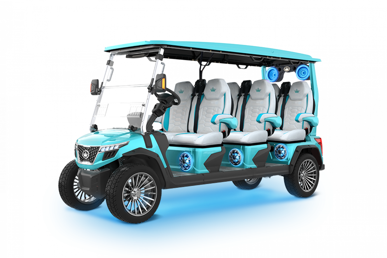 New 2025 Evolution Electric Vehicles D-MAX GT6 Golf Cart