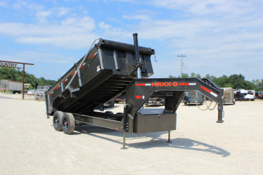 New 2026 MAXX-D DSX 16' Gooseneck Dump Trailer
