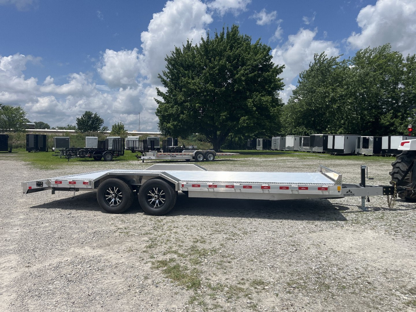 New 2026 Nordtek 102X18 Equipment Trailer 10K