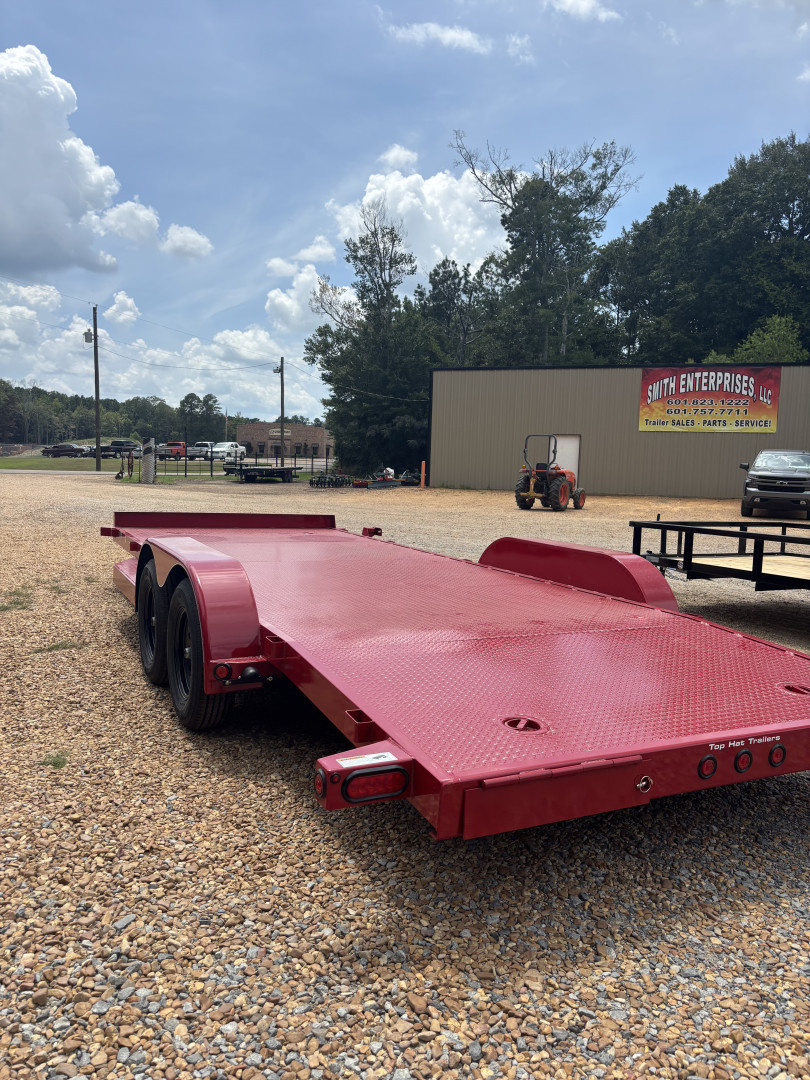 New 2025 Top Hat 83''x20' Steel Floor Car Hauler