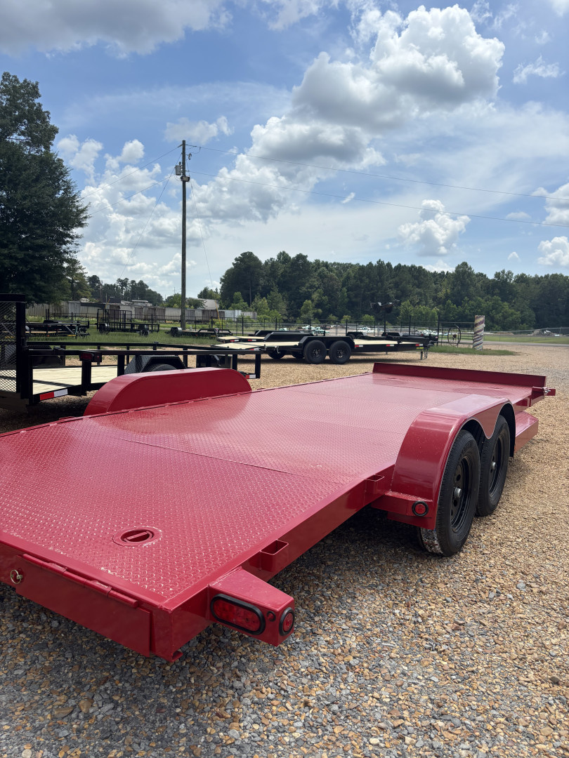 New 2025 Top Hat 83''x20' Steel Floor Car Hauler
