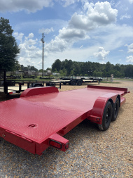 New 2025 Top Hat 83''x20' Steel Floor Car Hauler