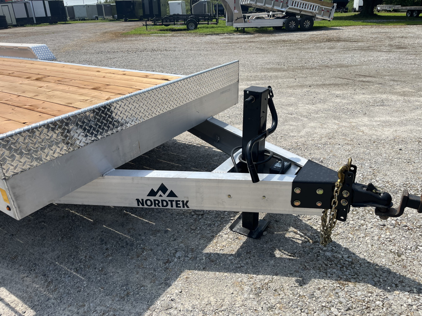 New 2026 Nordtek 82X22 Equipment Trailer 14K GVWR 20+2 Dovetail