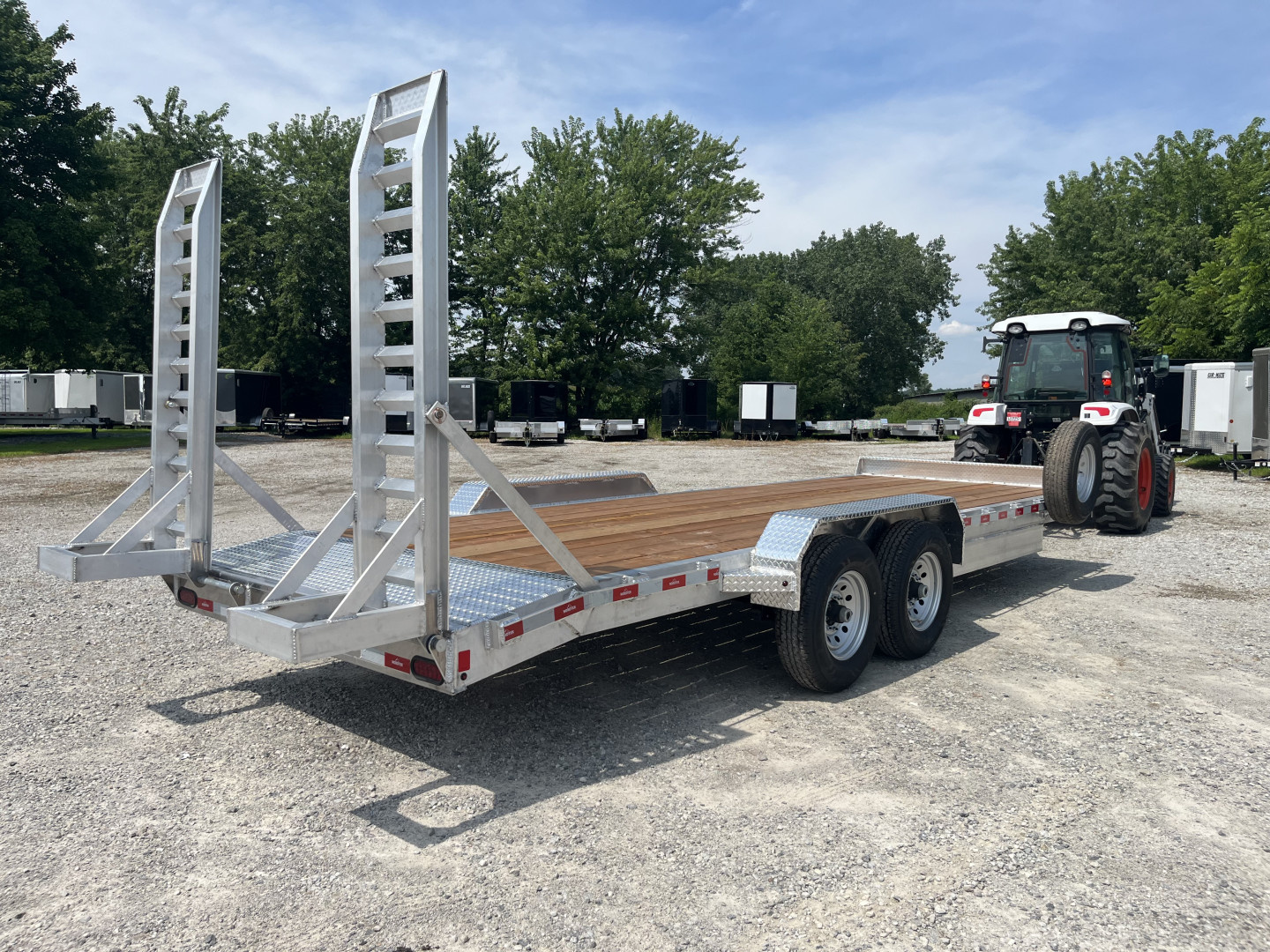 New 2026 Nordtek 82X22 Equipment Trailer 14K GVWR 20+2 Dovetail