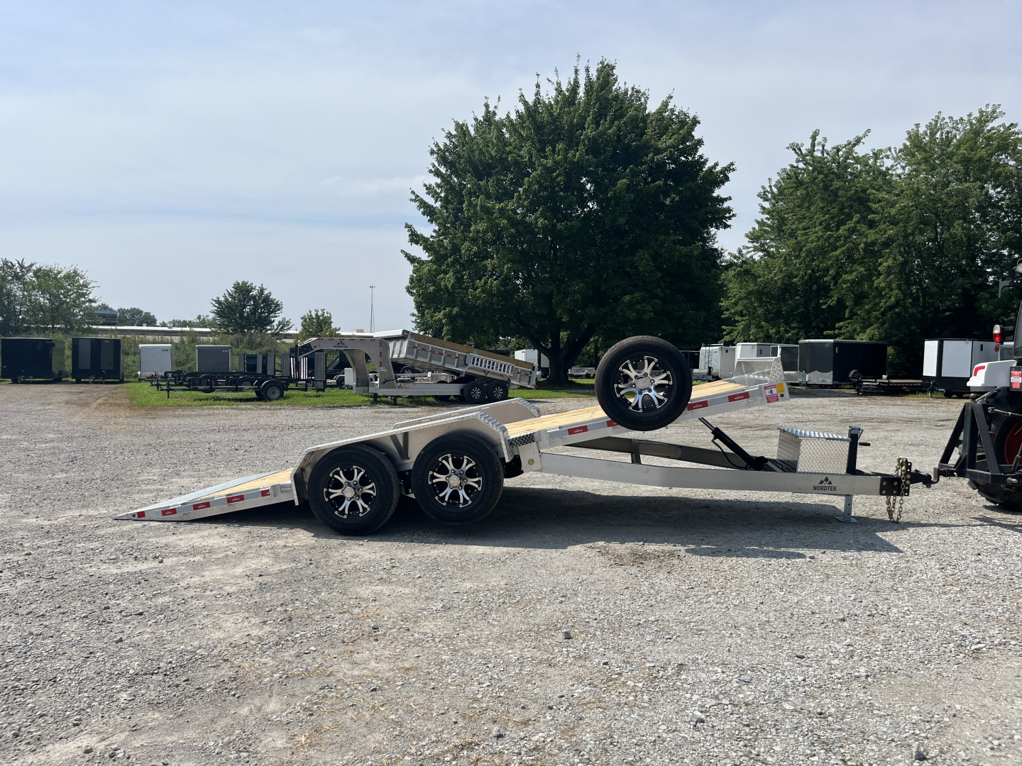 New 2026 Nordtek 82X18 Tilt Trailer 10K
