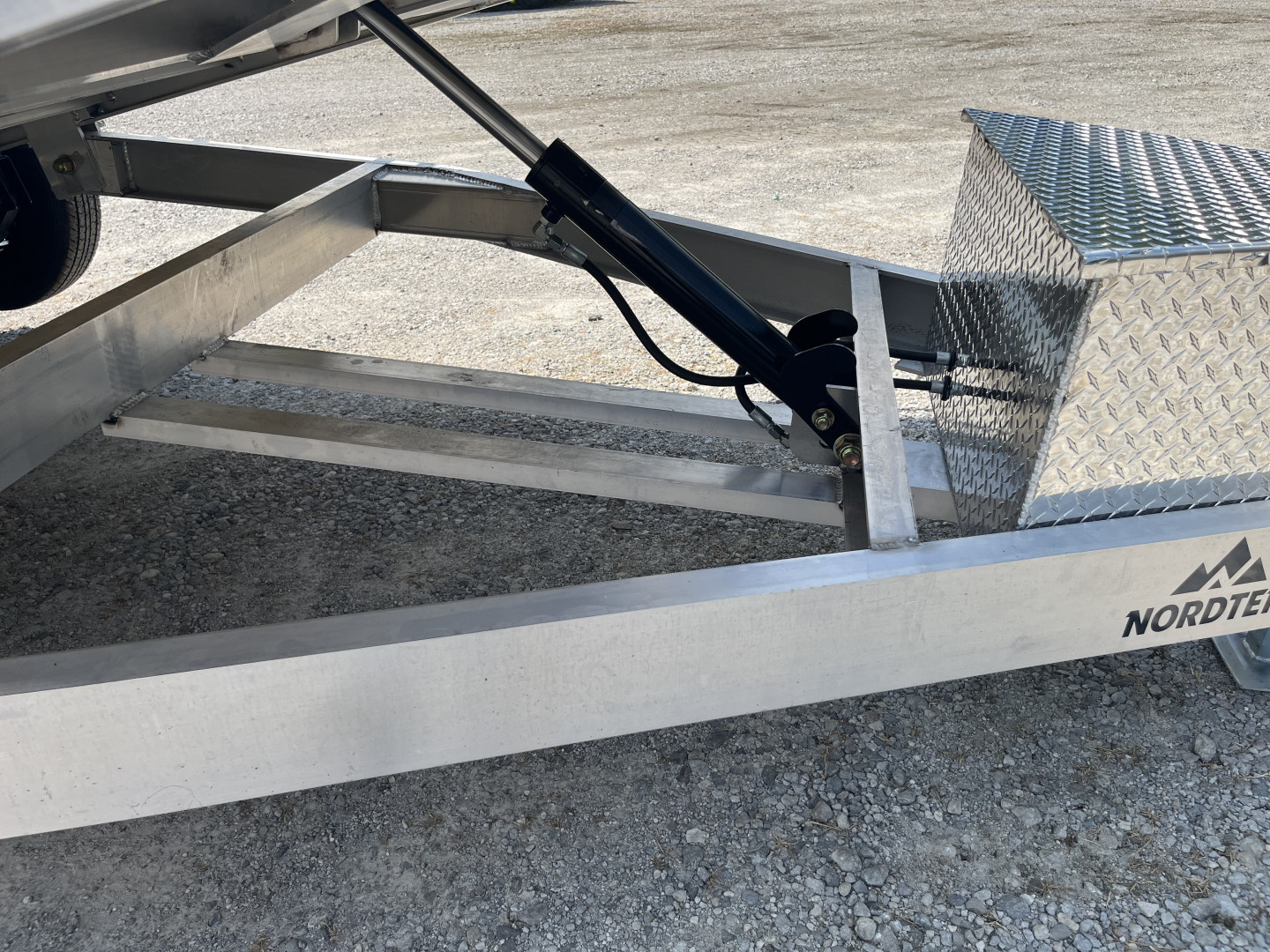 New 2026 Nordtek 82X18 Tilt Trailer 10K