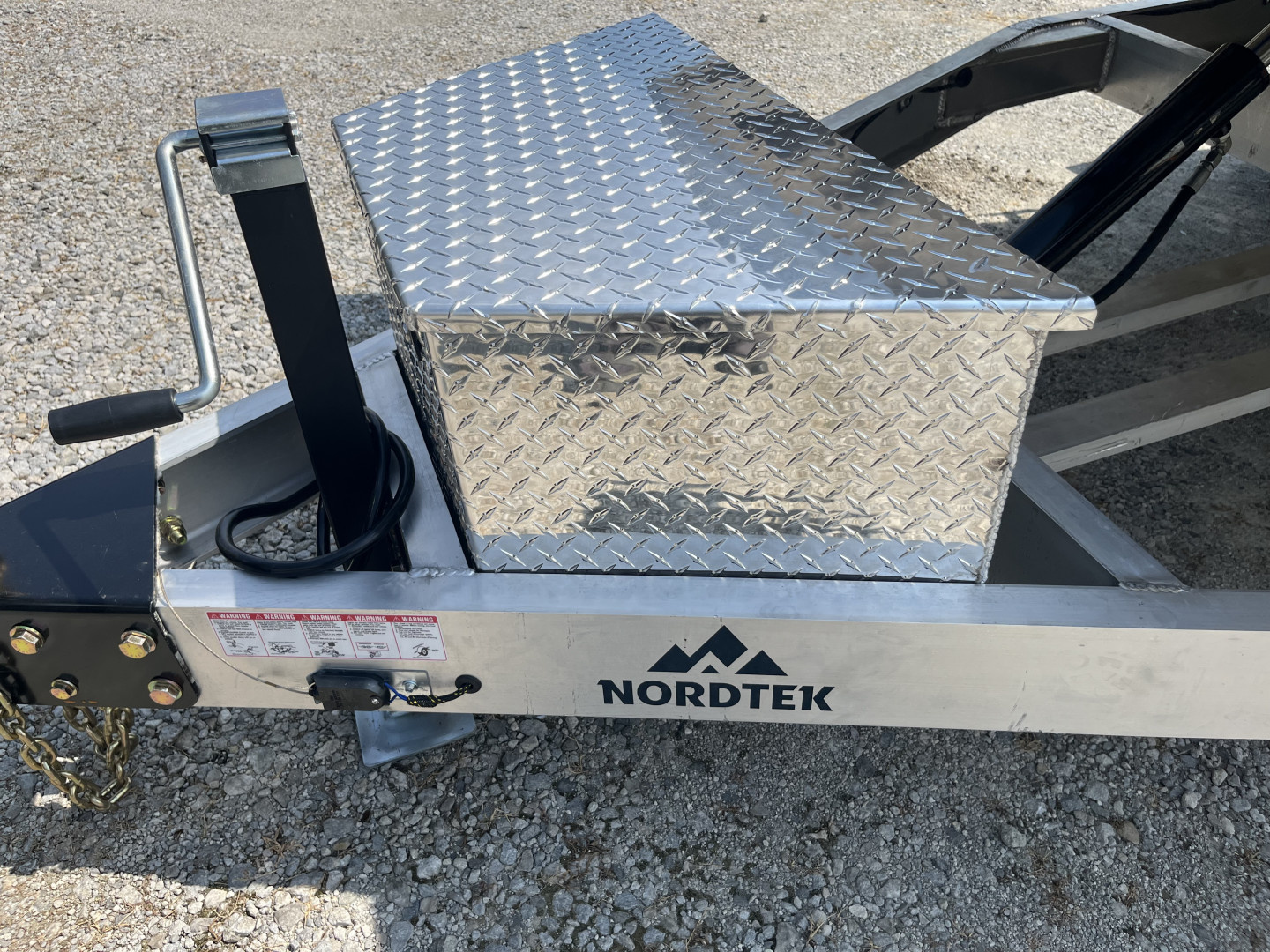 New 2026 Nordtek 82X18 Tilt Trailer 10K