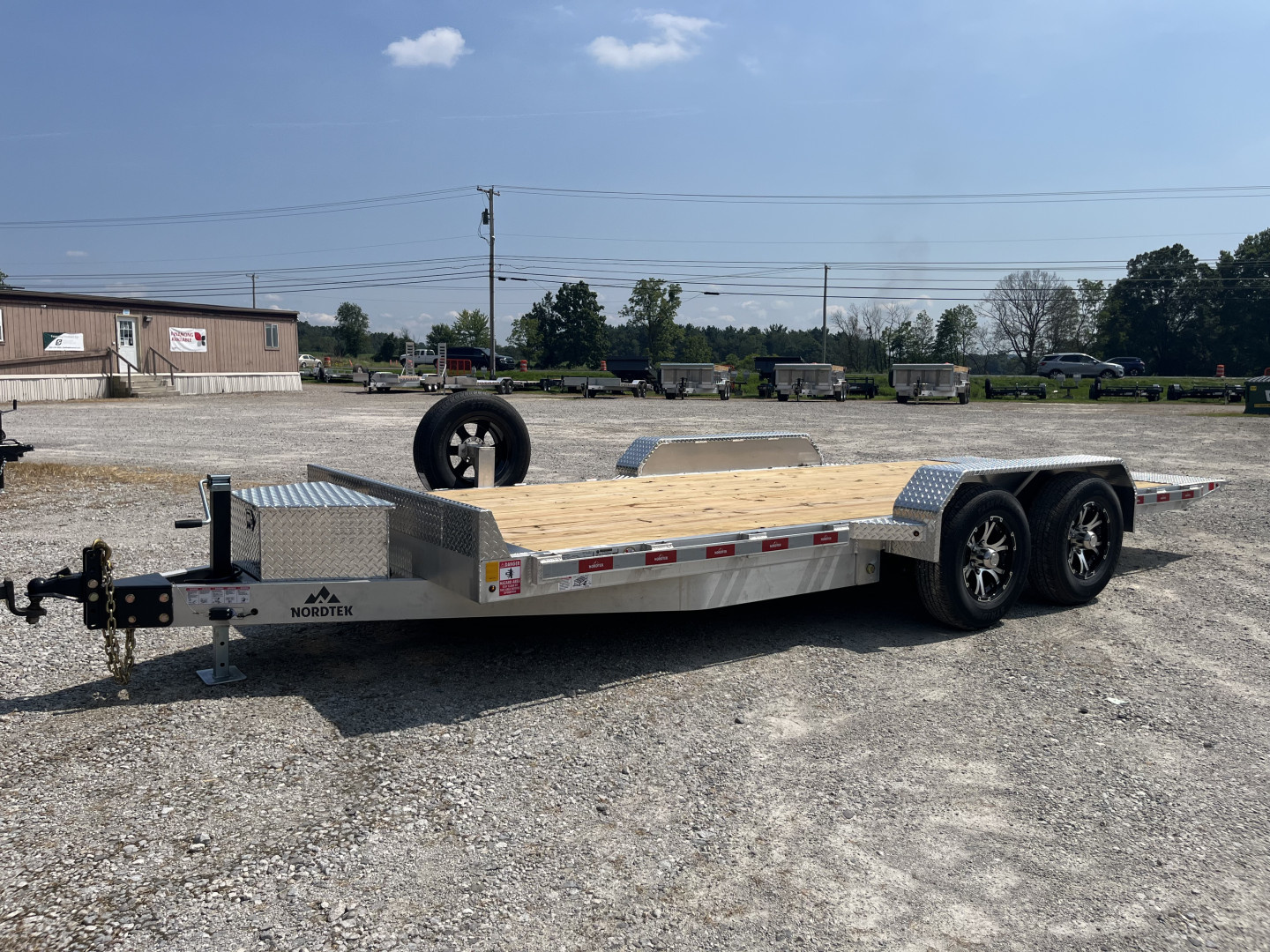 New 2026 Nordtek 82X18 Tilt Trailer 10K