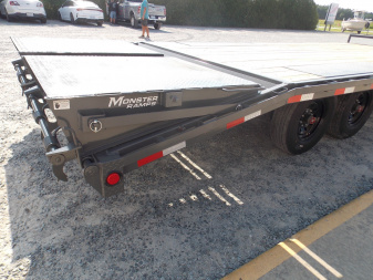 New 2026 PJ Trailers F8J2282BSY6-JA5-MSBS-SP18-WN01 16K Deckover Trailer