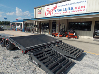 New 2026 PJ Trailers F8J2282BSY6-JA5-MSBS-SP18-WN01 16K Deckover Trailer