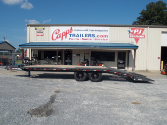 New 2026 PJ Trailers F8J2282BSY6-JA5-MSBS-SP18-WN01 16K Deckover Trailer