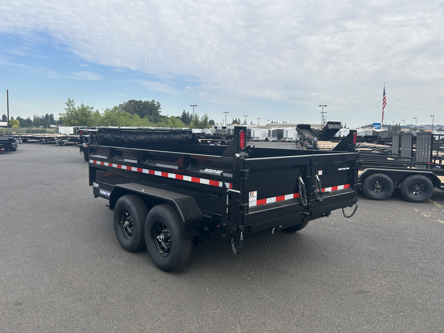 New 7x12 TA 12K Sure-Trac Telescopic Dump for sale in Terrebonne, OR