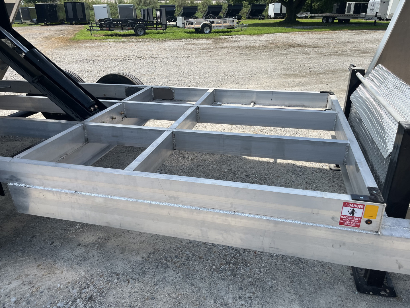 New 2026 Nordtek 82X16 Gooseneck Dump Trailer 16K GVWR 14PLY Tires