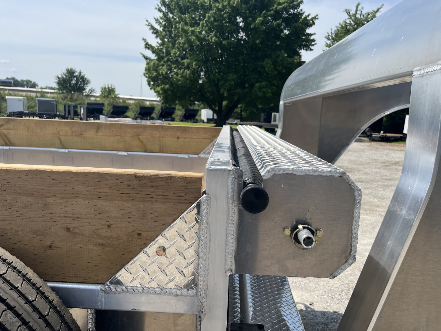 New 2026 Nordtek 82X16 Gooseneck Dump Trailer 16K GVWR 14PLY Tires