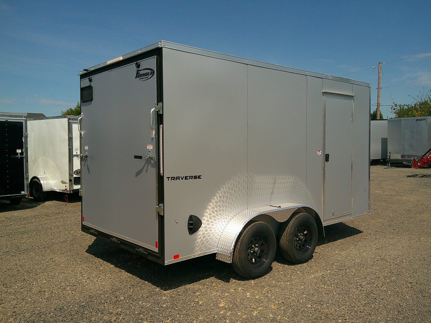 New 2025 Formula Trailers 7x14 Traverse Cargo / Enclosed Trailer
