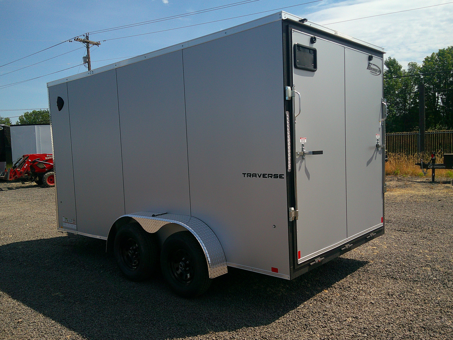 New 2025 Formula Trailers 7x14 Traverse Cargo / Enclosed Trailer