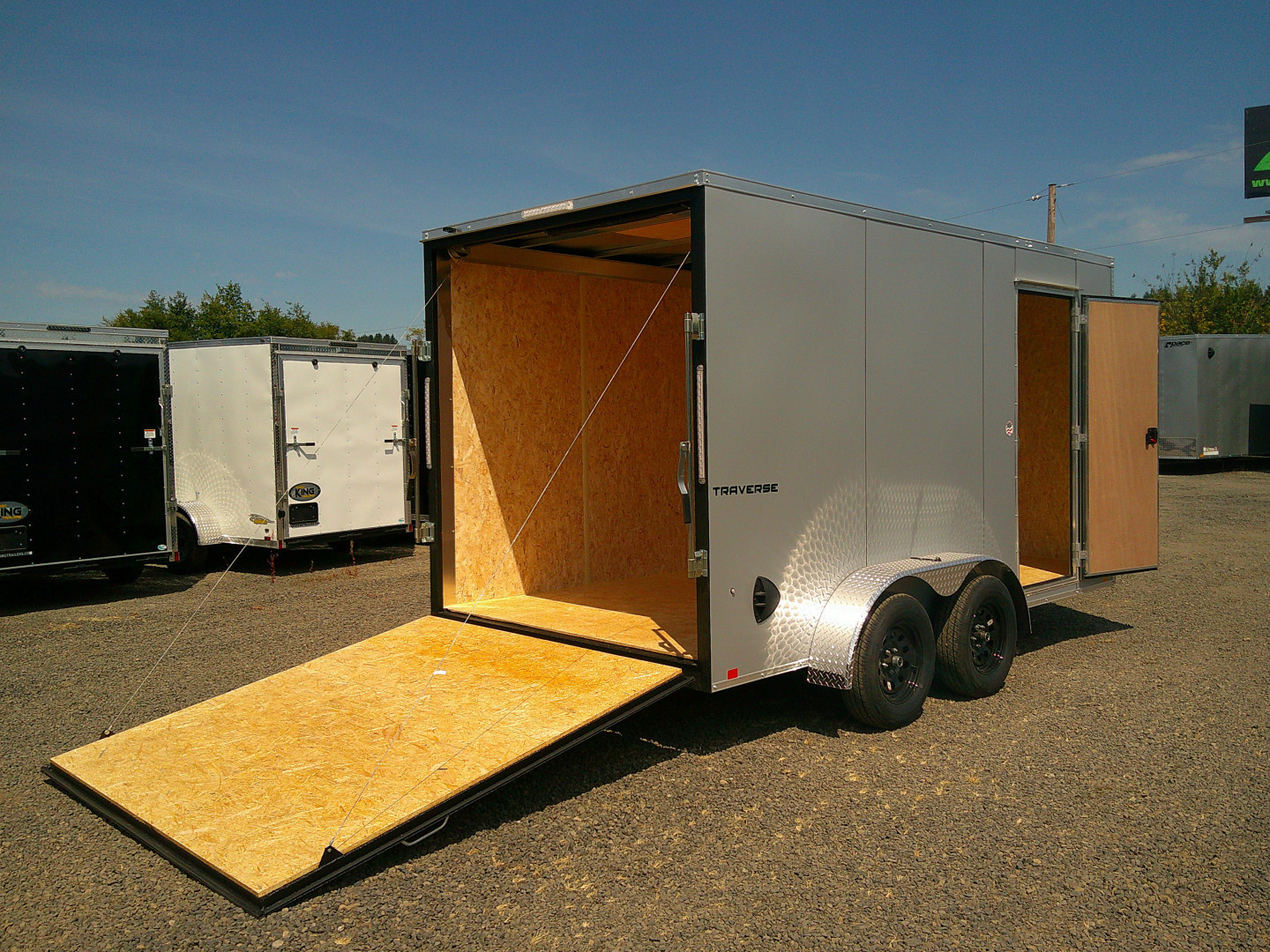 New 2025 Formula Trailers 7x14 Traverse Cargo / Enclosed Trailer