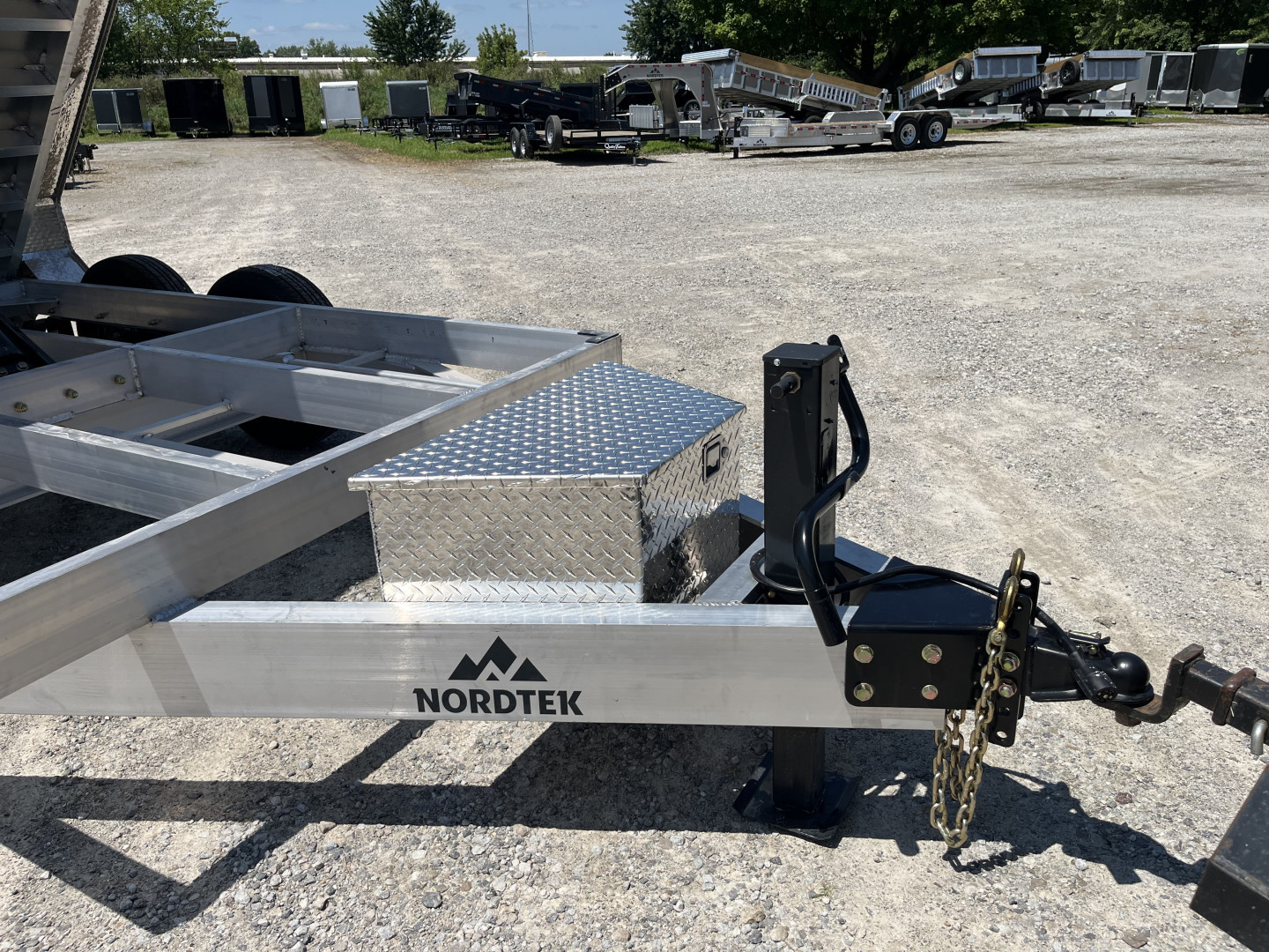 New 2026 Nordtek 82X12 Dump Trailer 14K GVWR