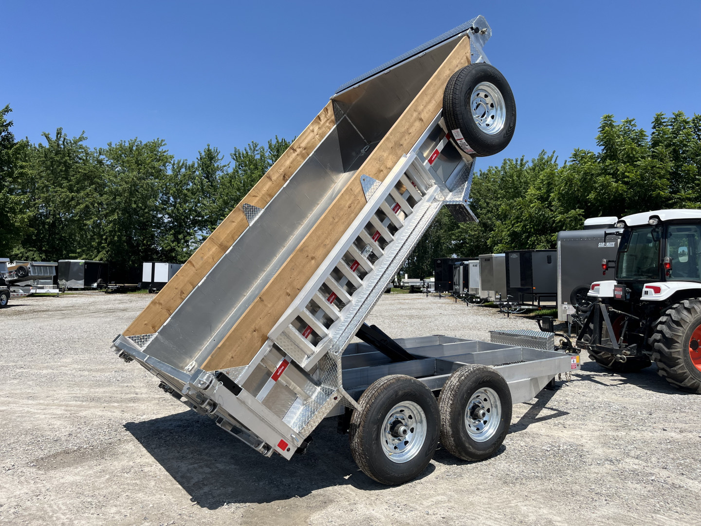 New 2026 Nordtek 82X12 Dump Trailer 14K GVWR