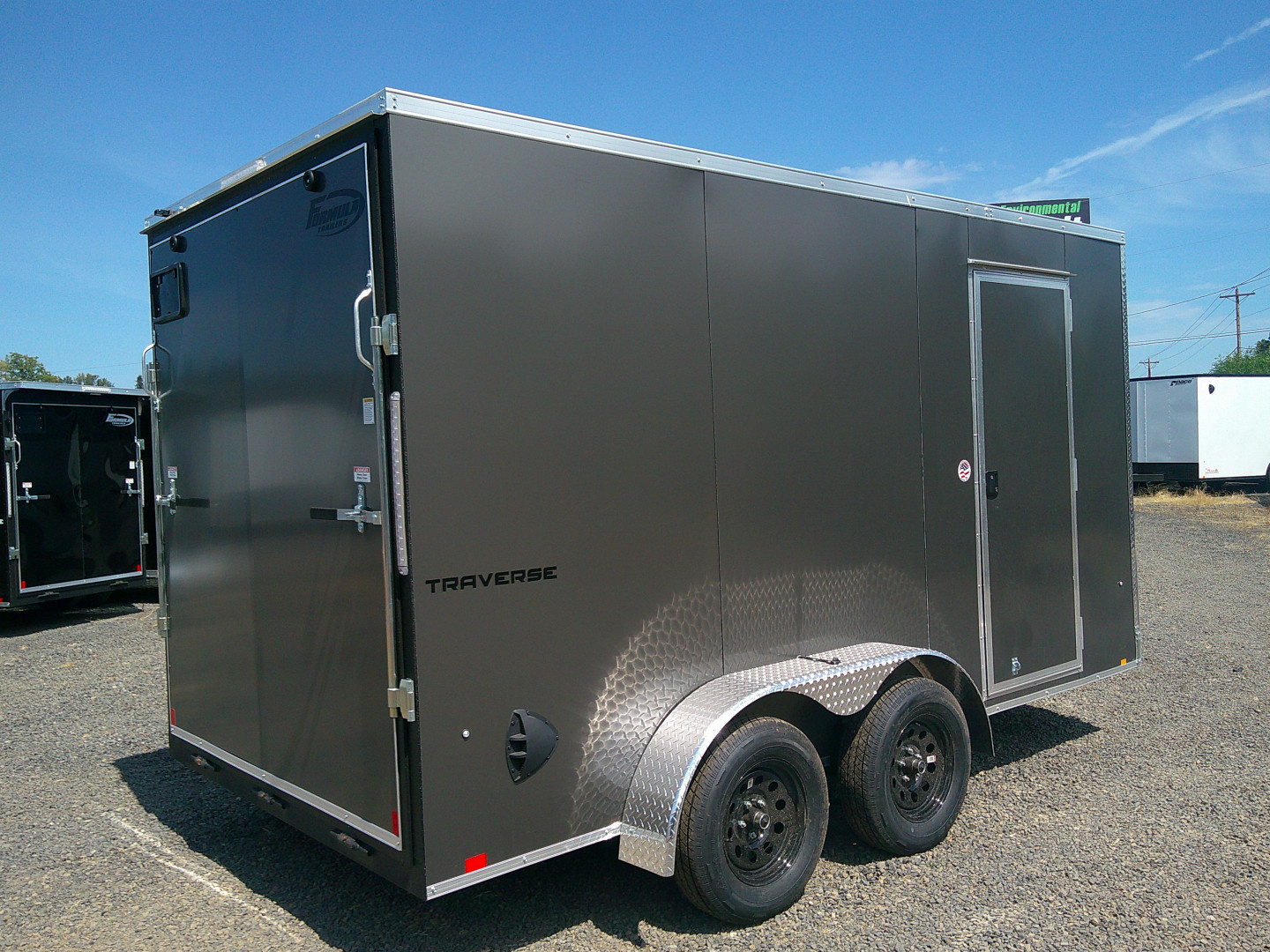 New 2025 Formula Trailers 7x14 Traverse Cargo / Enclosed Trailer