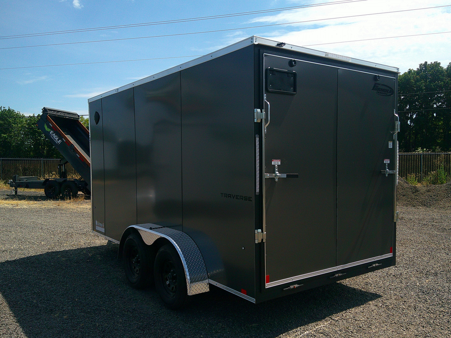 New 2025 Formula Trailers 7x14 Traverse Cargo / Enclosed Trailer