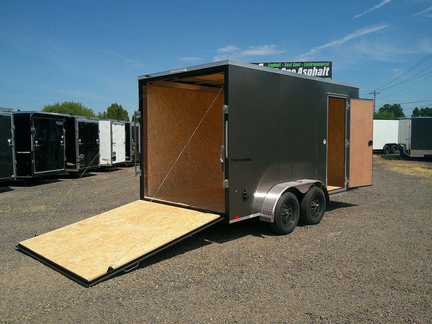 New 2025 Formula Trailers 7x14 Traverse Cargo / Enclosed Trailer