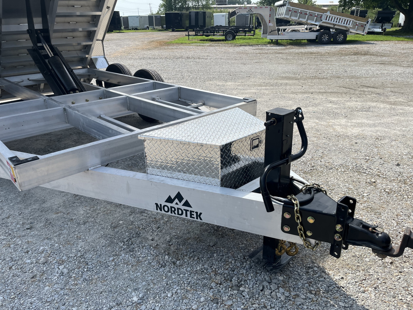 New 2026 Nordtek 82X14 Dump Trailer 14K GVWR