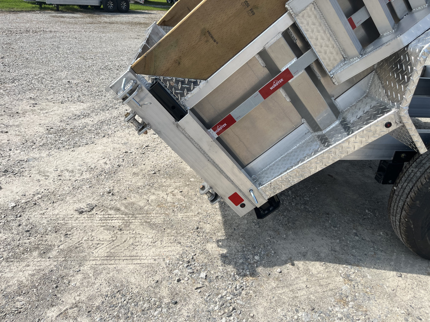 New 2026 Nordtek 82X14 Dump Trailer 14K GVWR