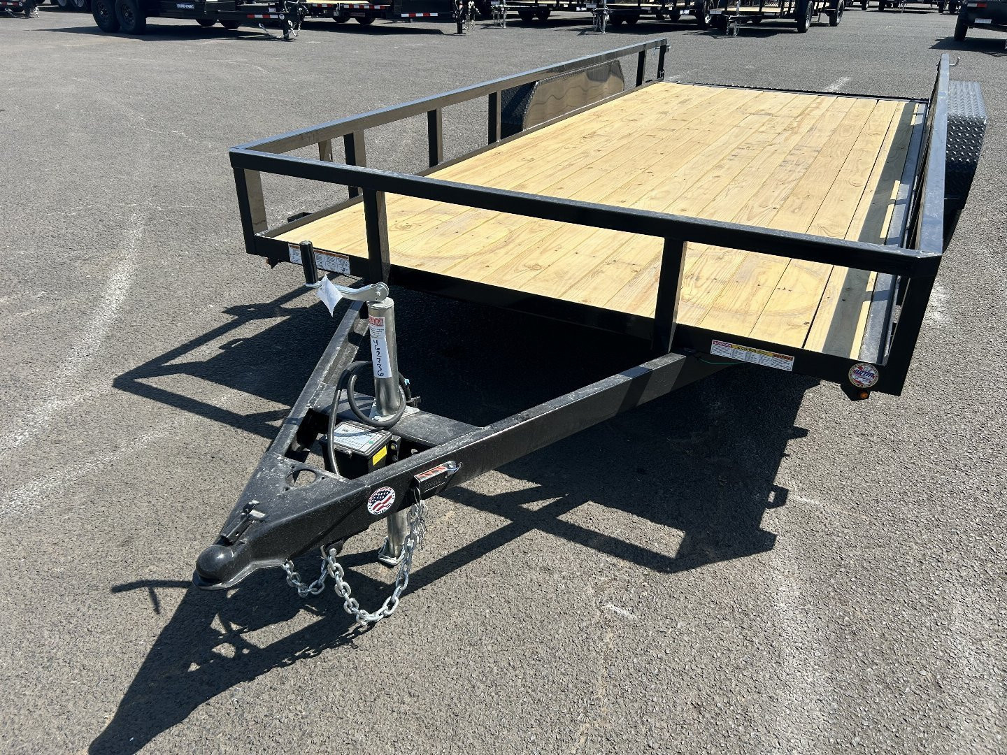 New 2025 Sure-Trac 7x16 Tube Top Utility 7K GVWR