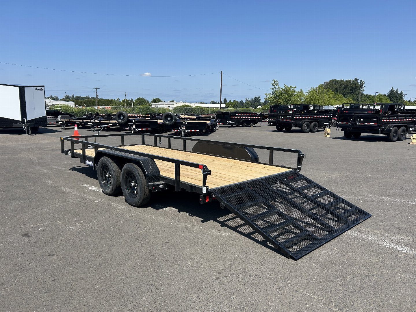New 2025 Sure-Trac 7x16 Tube Top Utility 7K GVWR