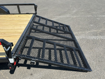 New 2025 Sure-Trac 7x16 Tube Top Utility 7K GVWR