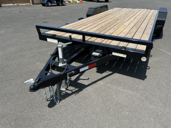 New 2025 Sure-Trac 7x18 Car Hauler 7K GVWR