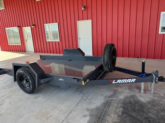 New 2026 Lamar Trailers 79  X 12' SH - 7K SCISSOR HAULER Tilt Trailer