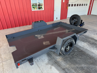 New 2026 Lamar Trailers 79" X 12' SH - 7K SCISSOR HAULER Tilt Trailer