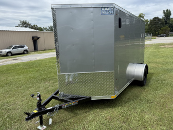 New 2025 Manley Trailers 6X10SA Cargo / Enclosed Trailer