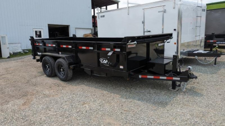 New 2025 CAM Superline 6'10" x 14' HD "BEAST" Lo Pro Equipment Dump w/ Underbody Ramps