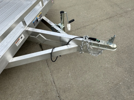 New 2026 H&H Aluminum 78"x14' 3k Low Side Utility Trailer