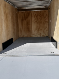 New 2026 Car Mate 7.5 x 16 HD Custom Cargo Trailer w/ Ramp Door (84" INSIDE!!)