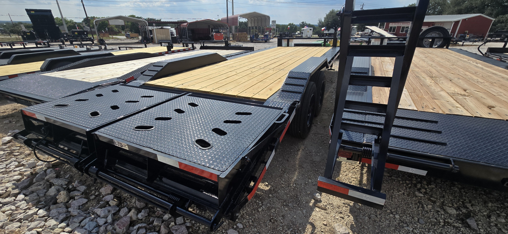 New 2025 Texas Pride - 7' X 20' - Equipment Trailer